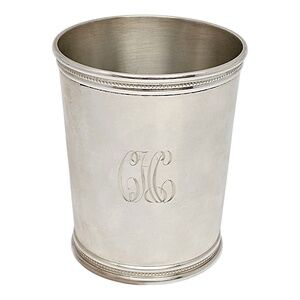Mark J. Scearce Sterling Silver Gerald R Ford Mint Julep Cup w/Monogram #21026